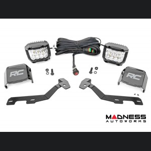 Dodge Ram 1500 Lighting Upgrade - Ditch Light Kit - 3" Osram Wide Angle Series